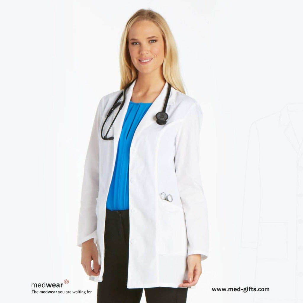 2300 - Women’s Modern-Classic fit-lab coat - MedGifts